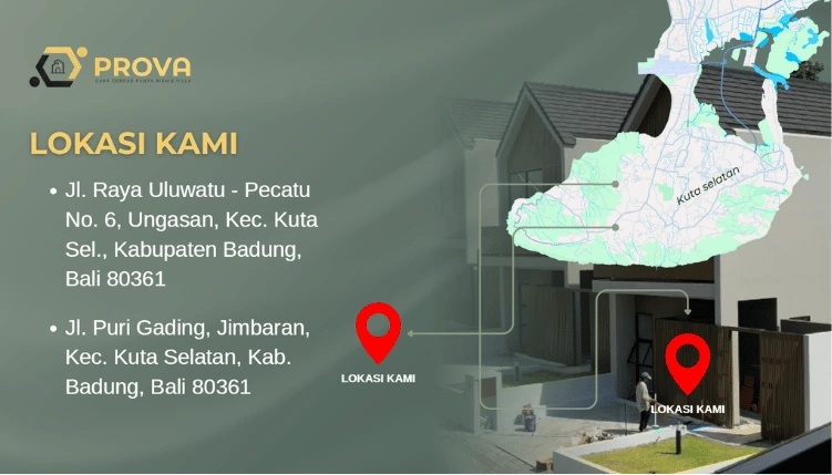 lokasi bisnis prova